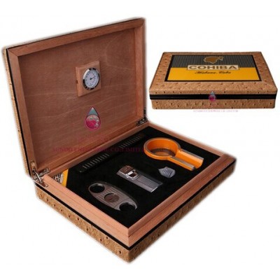 wholesale handmade wooden cigar humidor box