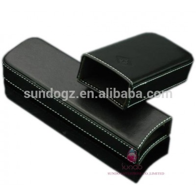 Customized leather travel cigar case